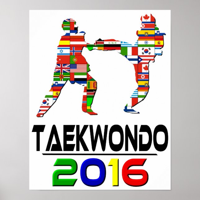 Pôster 2016:Taekwondo (Frente)