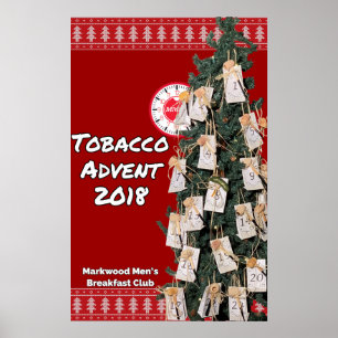 Poster 2018 do advento do tabaco