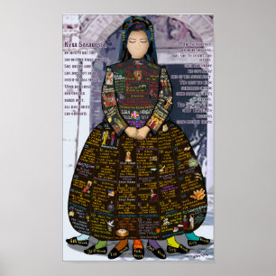 Poster 2019 do calendário de Kyra Sarakosti
