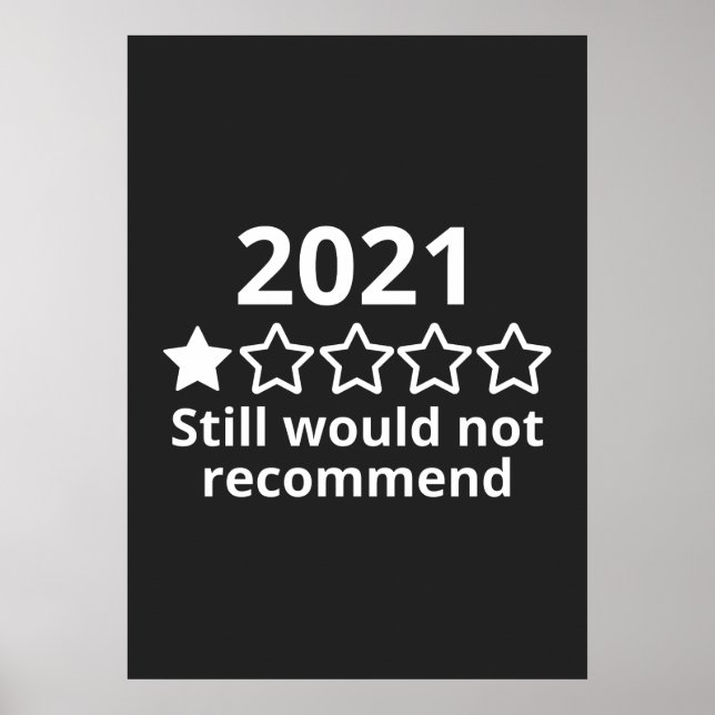 Poster 2021 (2)2021 Classificação com uma estrela (Frente)