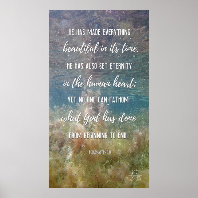 Poster 2022 Águas Antigas: Eclesias 3:11 (Frente)