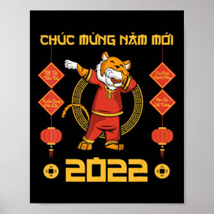 Poster 2023 Vietnamese Lunar New Year  Chuc Mung Nam Moi 
