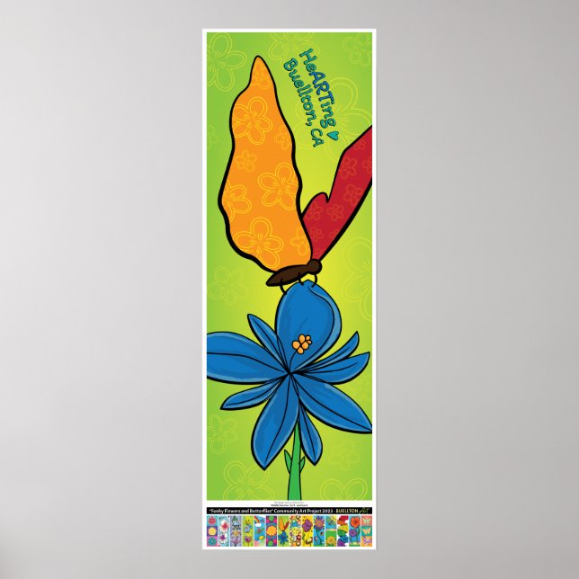 poster 2023 - Violet(te) & Butterfly -Buellton.Art (Frente)