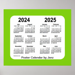 Poster 2024-2025 Calendário das Escolas Amarelas de Janz