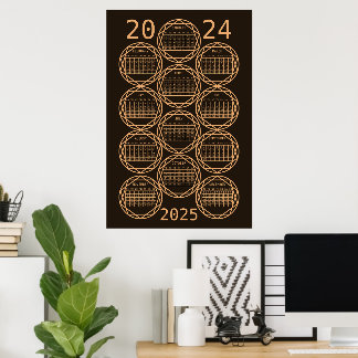 Poster 2024 ano Callendar