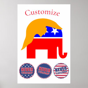 Poster 2024 Nunca Trump Thunder_Cove