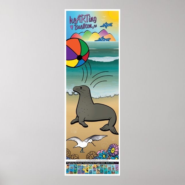 poster 2024 - Seal Beach - Buellton.Art (Frente)