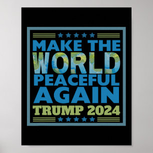 Poster 2024 Torna O Mundo Pacífico Novamente Pela Paz