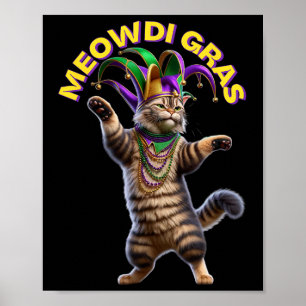 Poster 2025 Correspondência Homem Mulher Divertido Meowdi