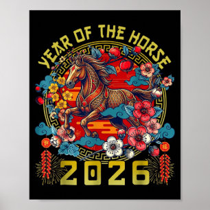 Poster 2026 Ano do Cavalo
