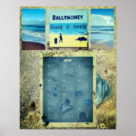 Poster 2026 Ballymoney Beach Wall Calendar
