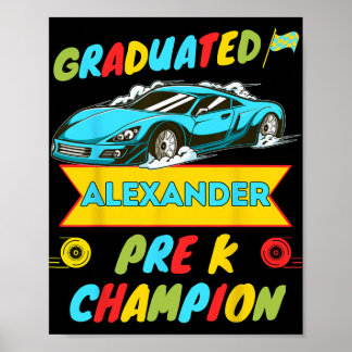 Poster 2026 Car Alexander Personalizado Último Dia De Pré