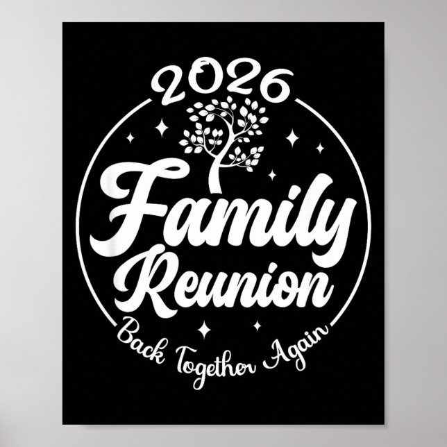 Poster 2026 Family Reunion Back Together Again Reunion Ma (Frente)