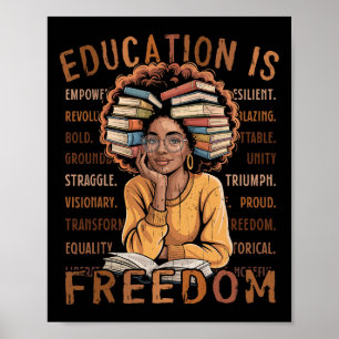 Poster 2026 Mês da História Negra Educação É Liberdade Pr
