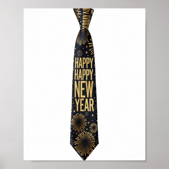 Poster 2026 New Year's Party Funny Fireworks Party New Ye (Frente)