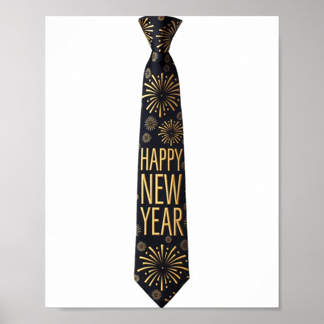 Poster 2026 New Year's Party Funny Fireworks Party New Ye (Frente)