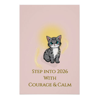 Pôster 2026 Sunrise Inspiration Glossy Poster