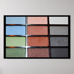 PÔSTER 209 SHADOW MAKEUP FASHION BEAUTY SPA
