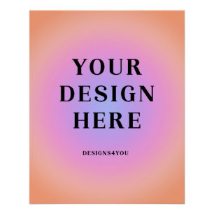 Pôster 20 x 25 vertical impressas