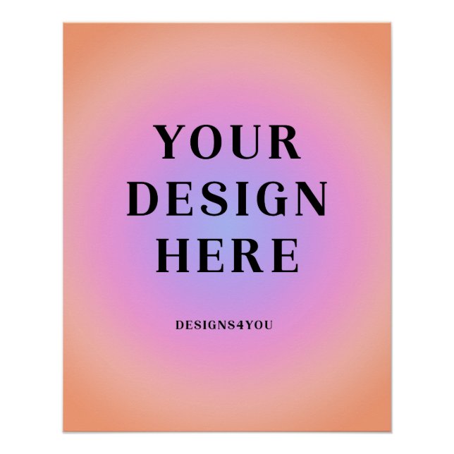 Pôster 20 x 25 vertical impressas (Frente)