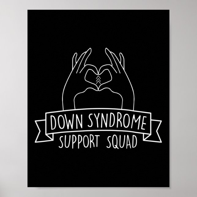 Poster 21 Esquadrão de Apoio à Síndrome de Down  (Frente)
