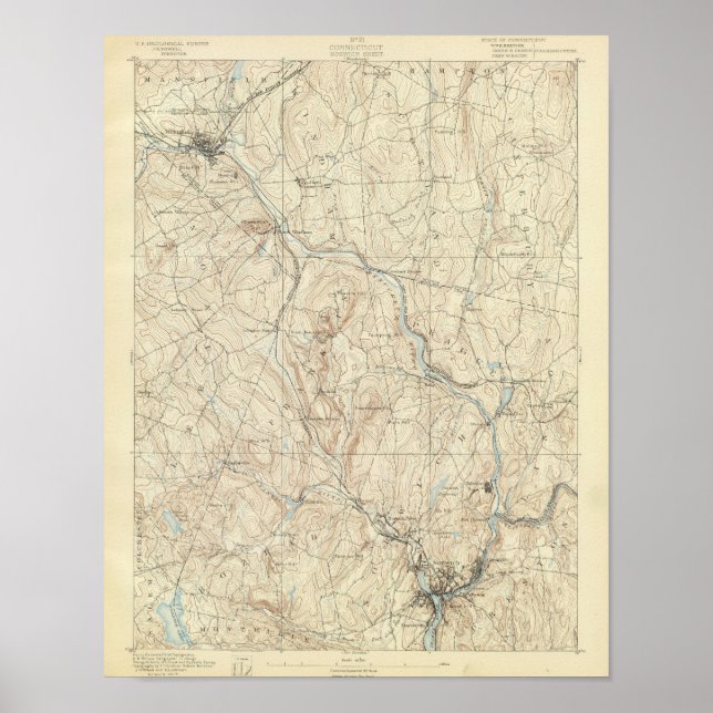 Pôster 21 Folha de Norwich (Frente)