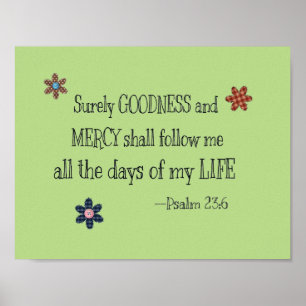 Poster 23:6 do salmo