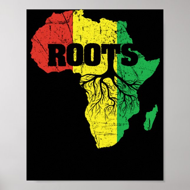 Poster 23 Black History Month African Pride Roupa Gift. (Frente)