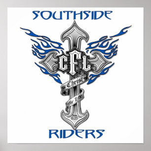 Poster 23" dos cavaleiros de Southside x23 "