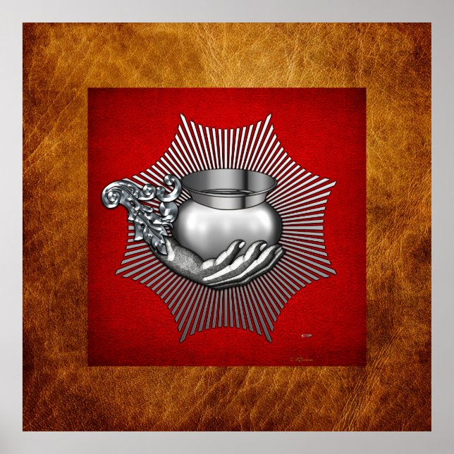 Poster 23.o grau: Cavaleiro de Valor (Frente)