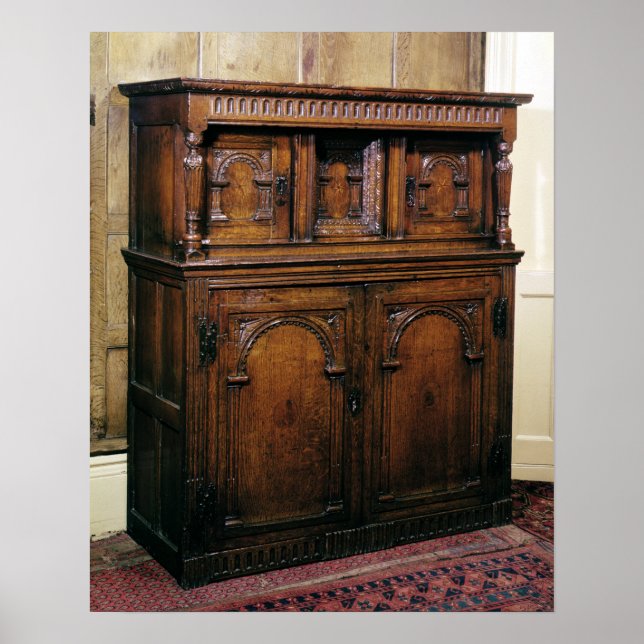 Pôster 24:Armário, carvalho, c.1600 (Frente)