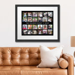 Poster 24 Colagem de Fotos com Nome da Família Data - pre<br><div class="desc">Uma grade de 24 fotos com bastante espaço para muitas fotos e texto personalizado. Adicione seus fotos favoritos a este modelo divertido. Você pode usar fotos quadradas ou quaisquer fotos para esta grade. Para obter melhores resultados, recorte suas fotos em quadrados antes de carregar. Se você quiser alterar as cores...</div>