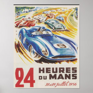 Poster 24 horas de Le Mans Race