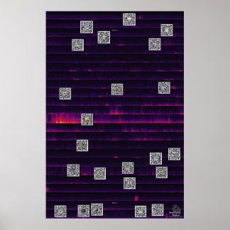 Poster 24 horas de uma bolsa de lobo amarelada