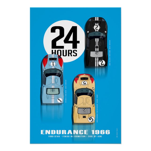 Pôster 24 Hours 1966 (Frente)