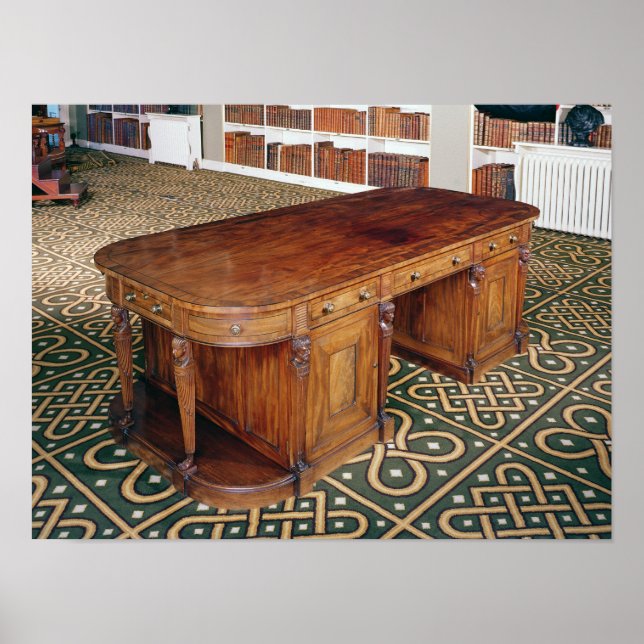 Pôster 24:Mesa de Thomas Chippendale Jr, 1805 (Frente)