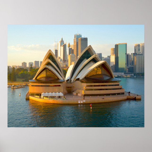 Poster (24"x18") Sydney Opera House Austrália (Frente)