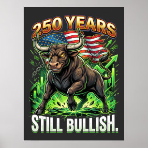Poster 250 Anos Ainda Altista Mercado Patriótico