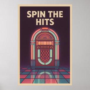 Poster 25, Gire os resultados, Vintage