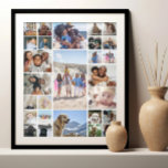 Poster 27 Colagem de Fotos Personalizada<br><div class="desc">Crie um poster Personalizado de Colagem de Fotos de Ricaso - adicione 27 fotos individuais para fazer uma colagem de fotos de 27 - Libere sua criatividade e personalize com vinte e sete de suas fotos favoritas. Este poster de colagem versátil permite mostrar suas imagens favoritas e dá vida às...</div>