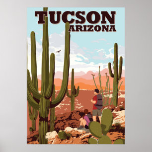 Poster 28"x20" Tucson Traços de navegação