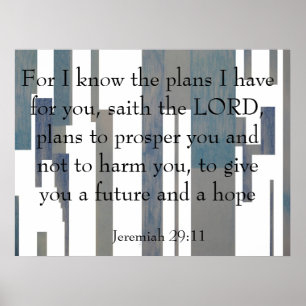 Pôster 29:11 de Jeremiah