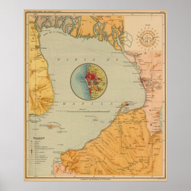 Poster 29 em Manila Bay (Frente)