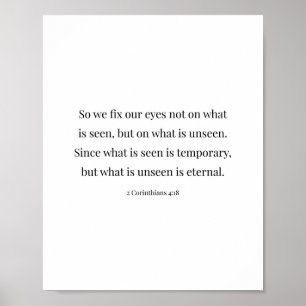 Poster 2 Corintianos 4:18