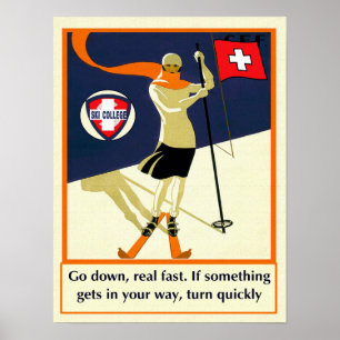 Poster 2 da Faculdade de Esqui