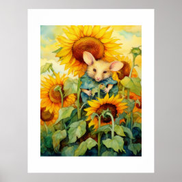 Poster 2 de 17 Sunflower Garden Miceville