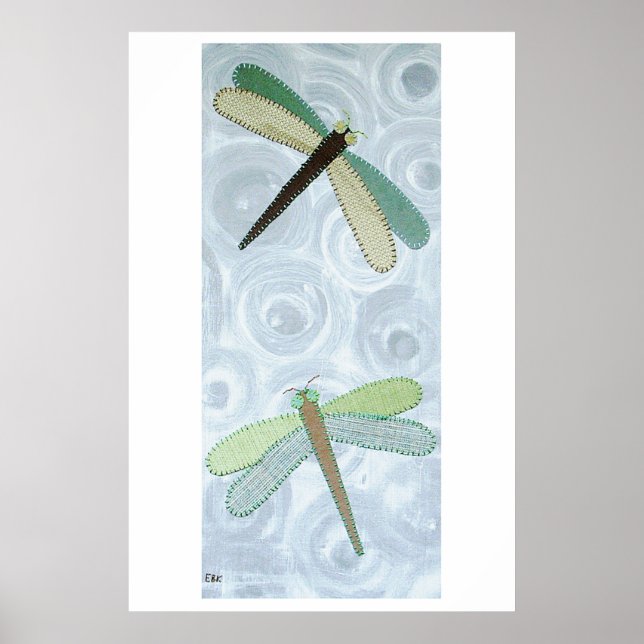 Poster 2 Dragonflies #1 (Frente)