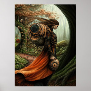 Poster *~* 2 FD3 Árvore de Vida Guardiã da Terra