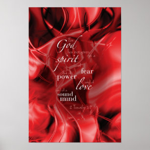 Pôster 2 Timothy 1:7