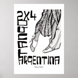 Poster 2x4 Tango Argentina